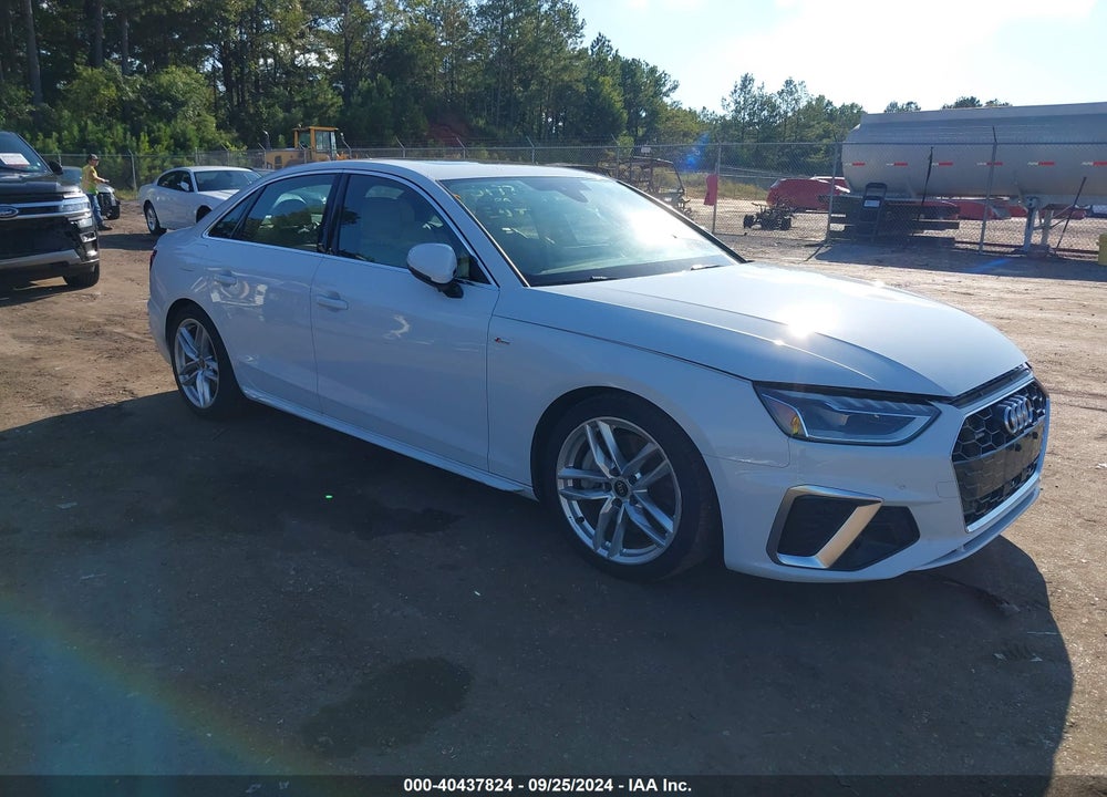 2023 AUDI A4 PREMIUM PLUS 45 TFSI S LINE QUATTRO S TRONIC VIN: WAUEAAF48PA036460