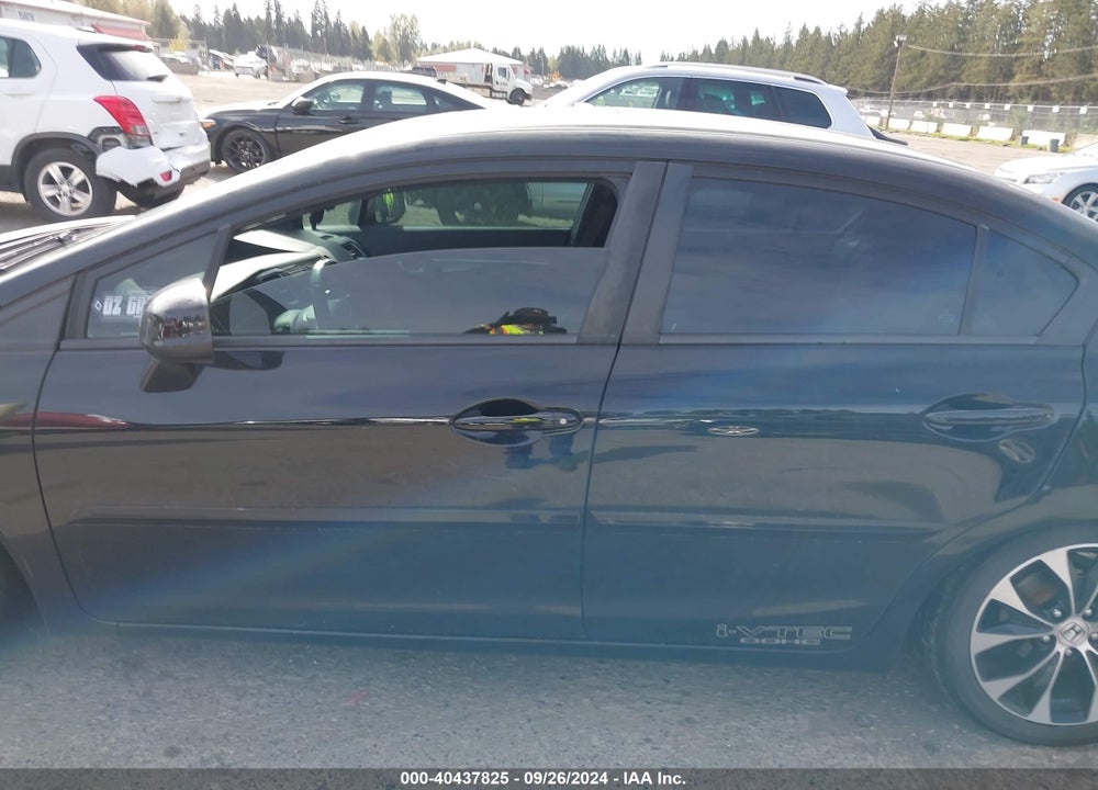 2013 HONDA CIVIC SI VIN: 2HGFB6E56DH703665