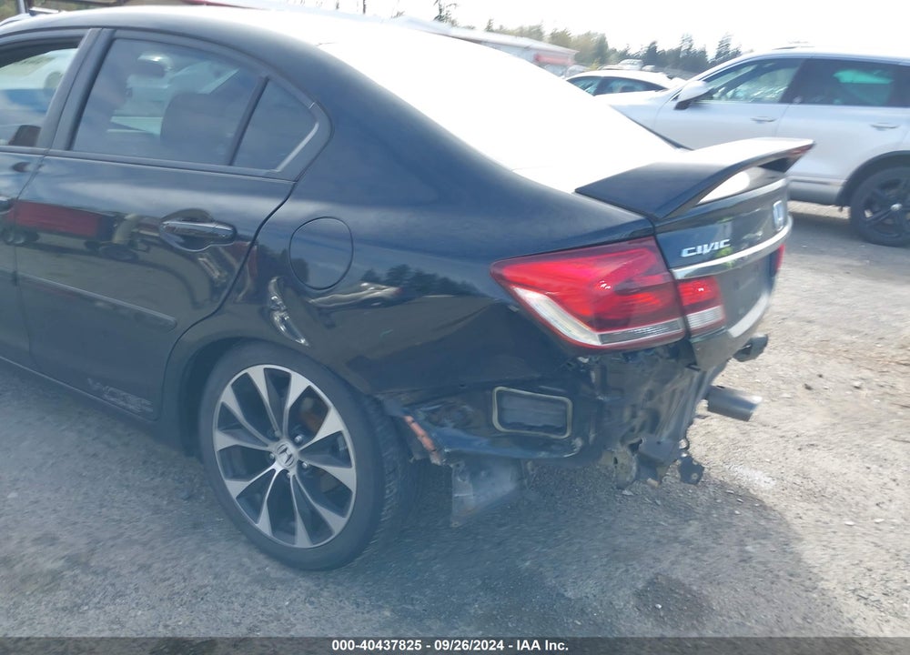 2013 HONDA CIVIC SI VIN: 2HGFB6E56DH703665