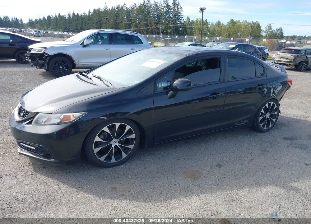 2013 HONDA CIVIC SI VIN: 2HGFB6E56DH703665