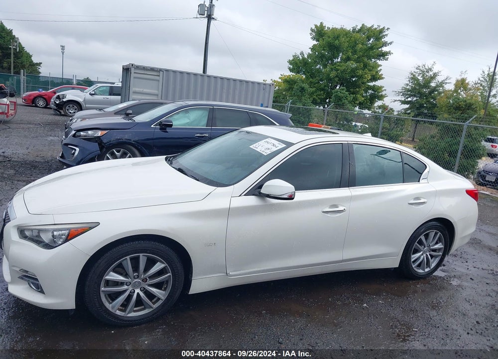 2016 INFINITI Q50 2.0T PREMIUM VIN: JN1CV7AR0GM252180
