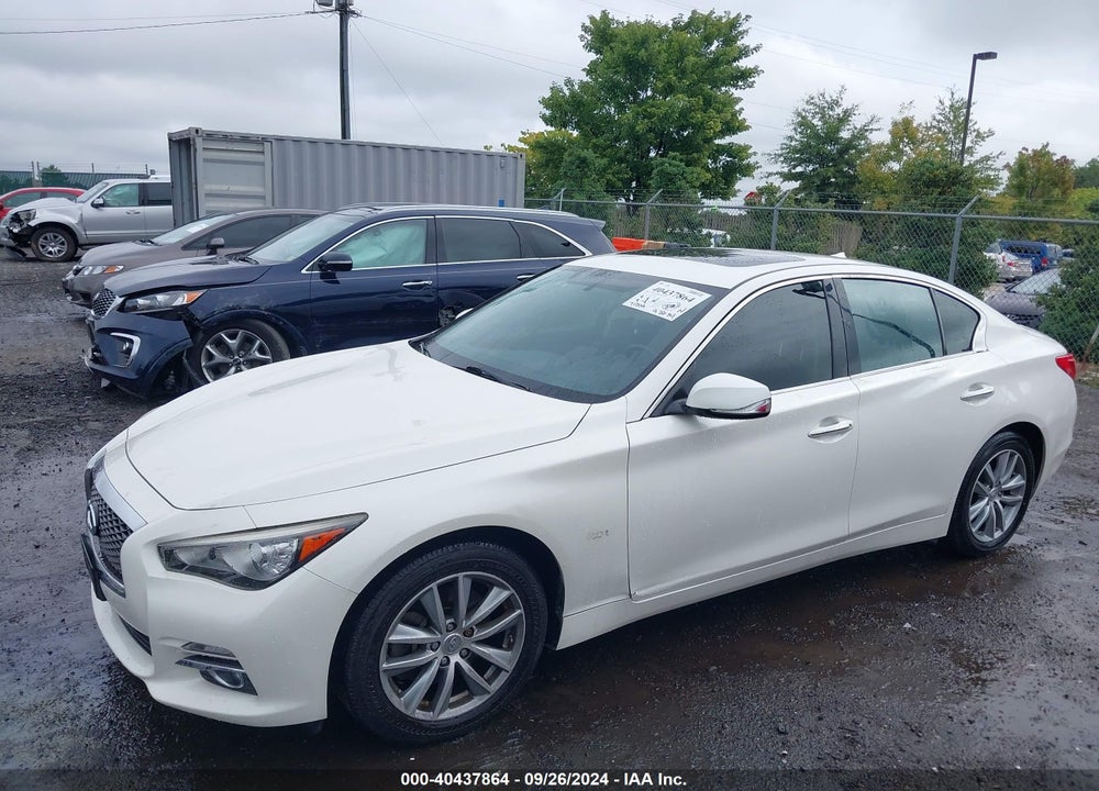 2016 INFINITI Q50 2.0T PREMIUM VIN: JN1CV7AR0GM252180