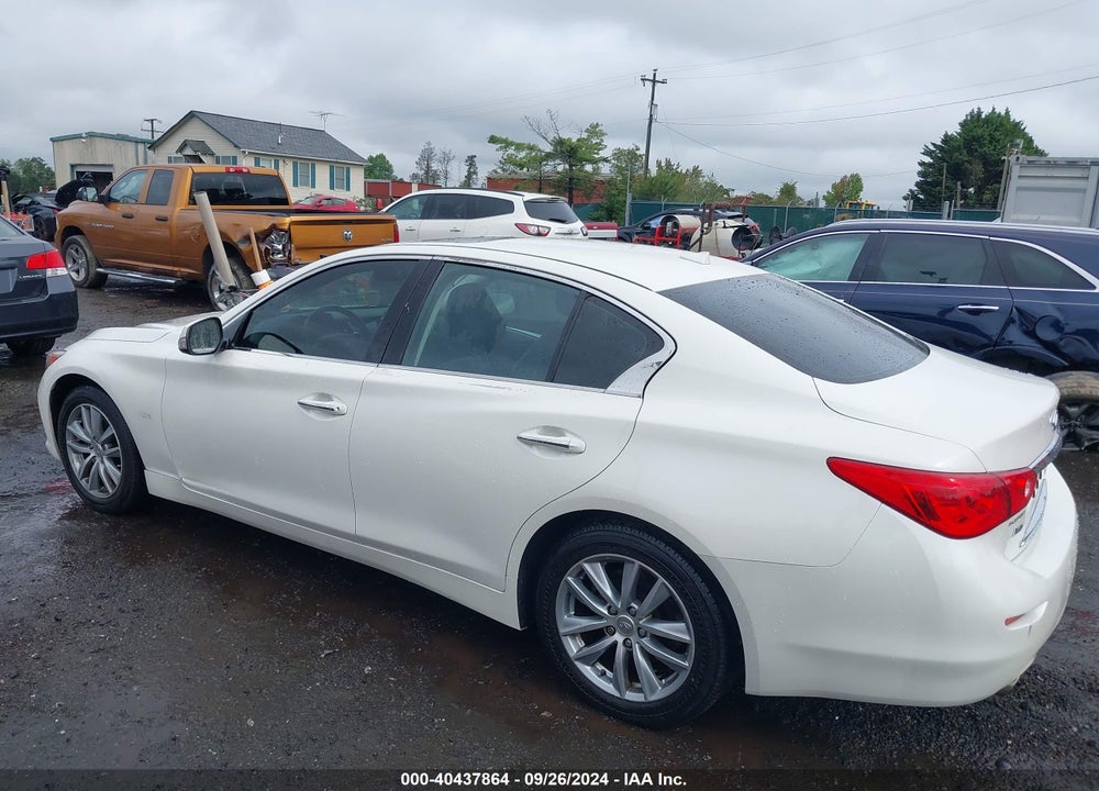 2016 INFINITI Q50 2.0T PREMIUM VIN: JN1CV7AR0GM252180