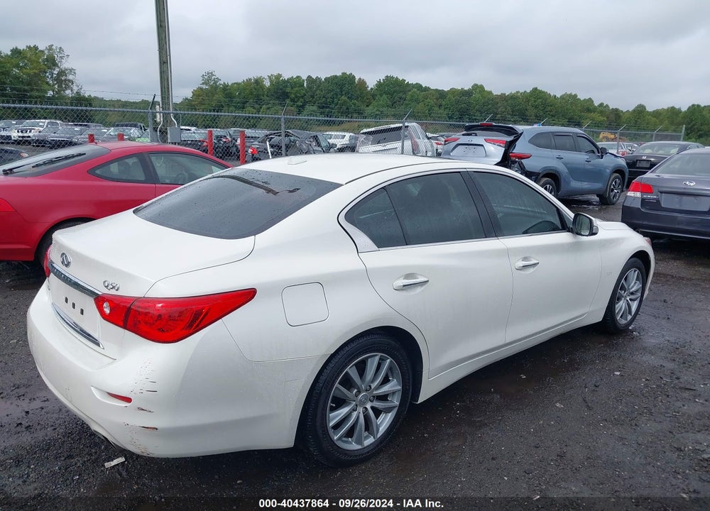 2016 INFINITI Q50 2.0T PREMIUM VIN: JN1CV7AR0GM252180