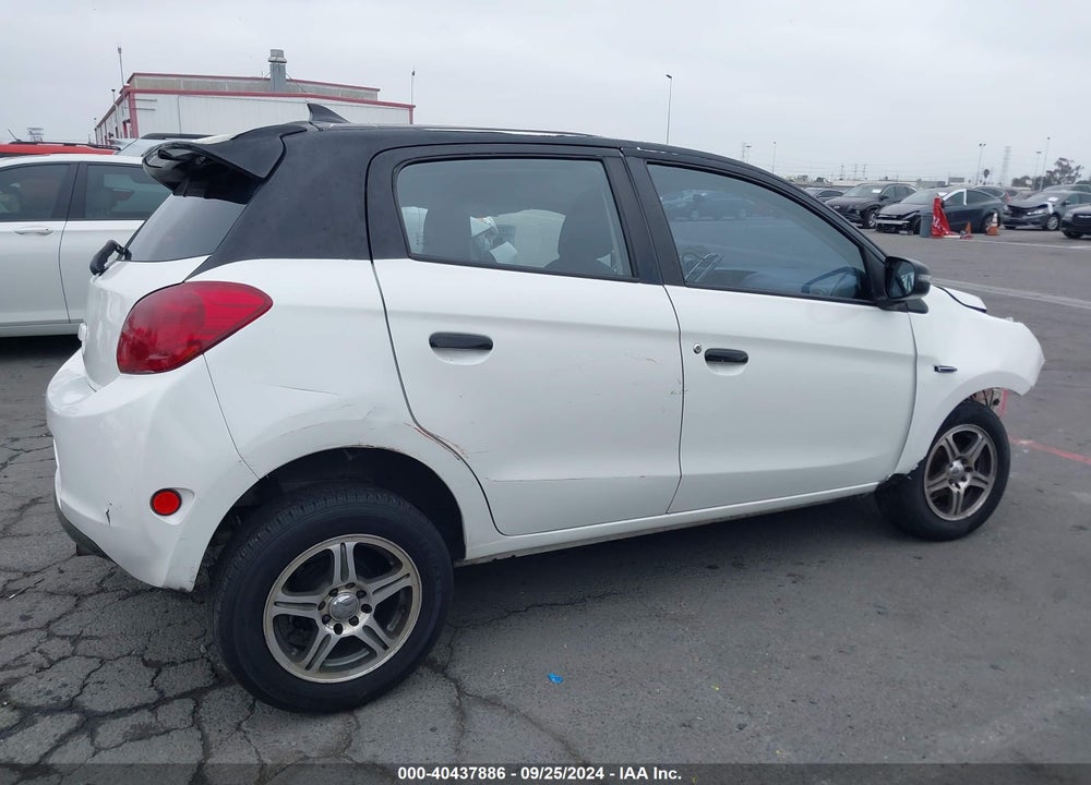 2015 MITSUBISHI MIRAGE ES VIN: ML32A4HJ1FH033001