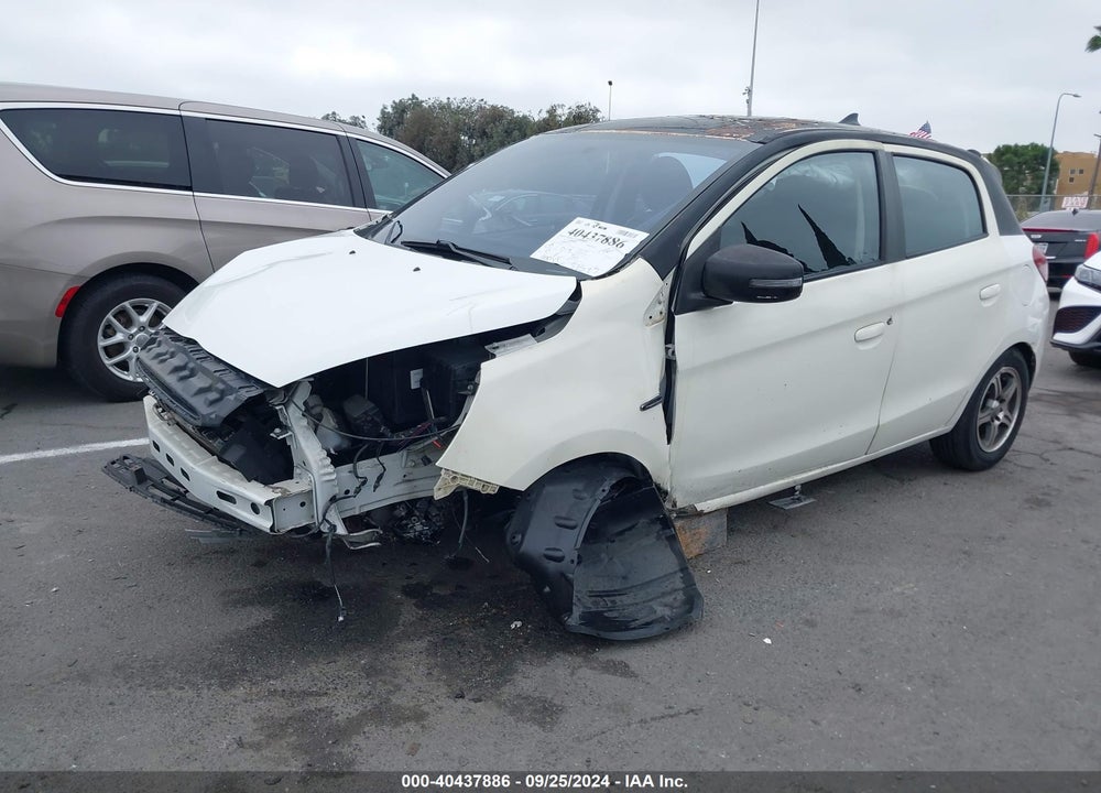 2015 MITSUBISHI MIRAGE ES VIN: ML32A4HJ1FH033001