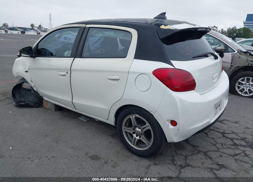 2015 MITSUBISHI MIRAGE ES VIN: ML32A4HJ1FH033001