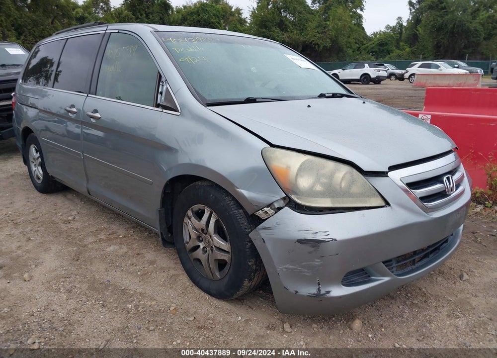 2007 HONDA ODYSSEY EX-L VIN: 5FNRL38767B057056