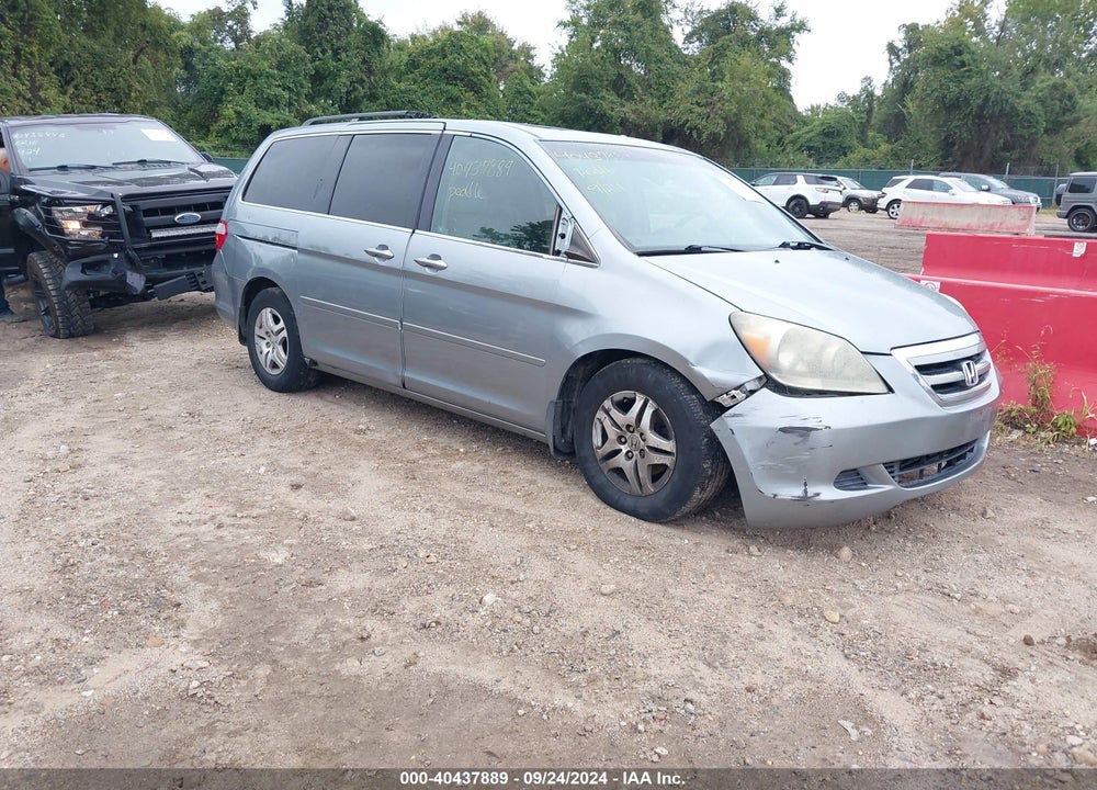 2007 HONDA ODYSSEY EX-L VIN: 5FNRL38767B057056