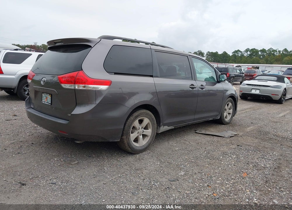 2011 TOYOTA SIENNA LE V6 VIN: 5TDKK3DC6BS043136