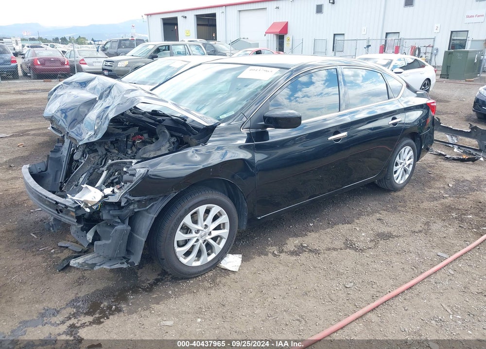 2018 NISSAN SENTRA SV VIN: 3N1AB7AP6JY249366