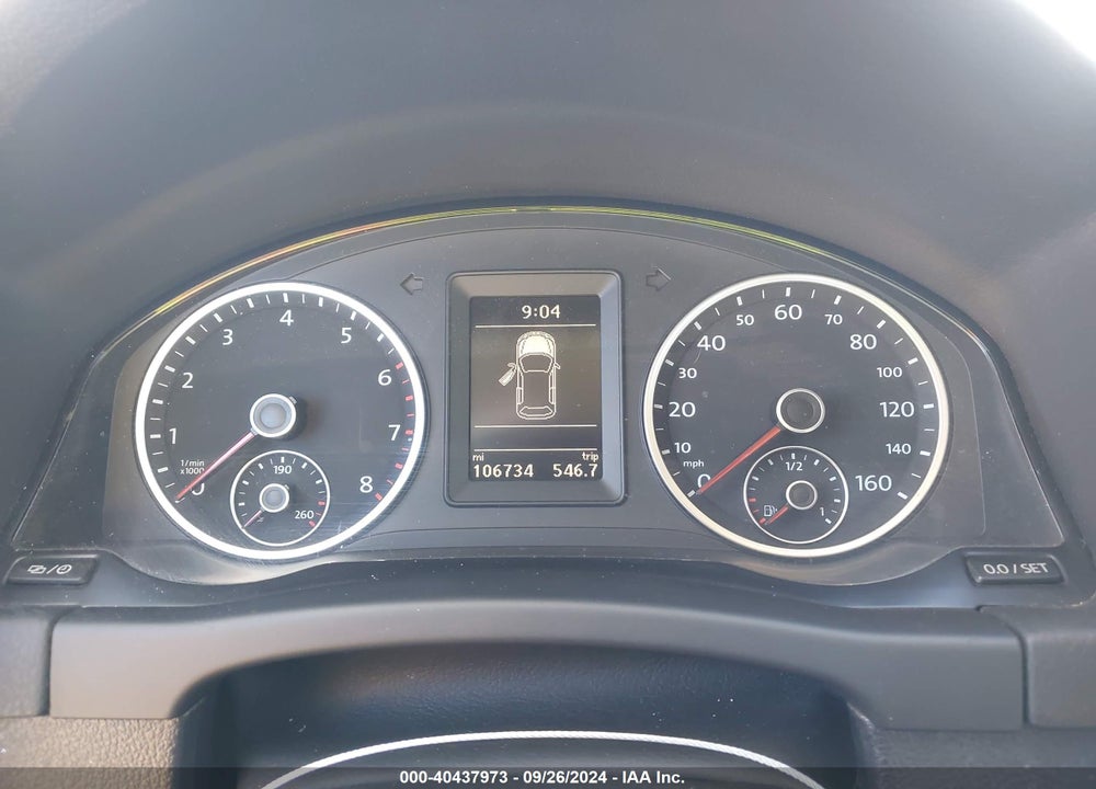 2013 VOLKSWAGEN TIGUAN S VIN: WVGBV7AX5DW551859