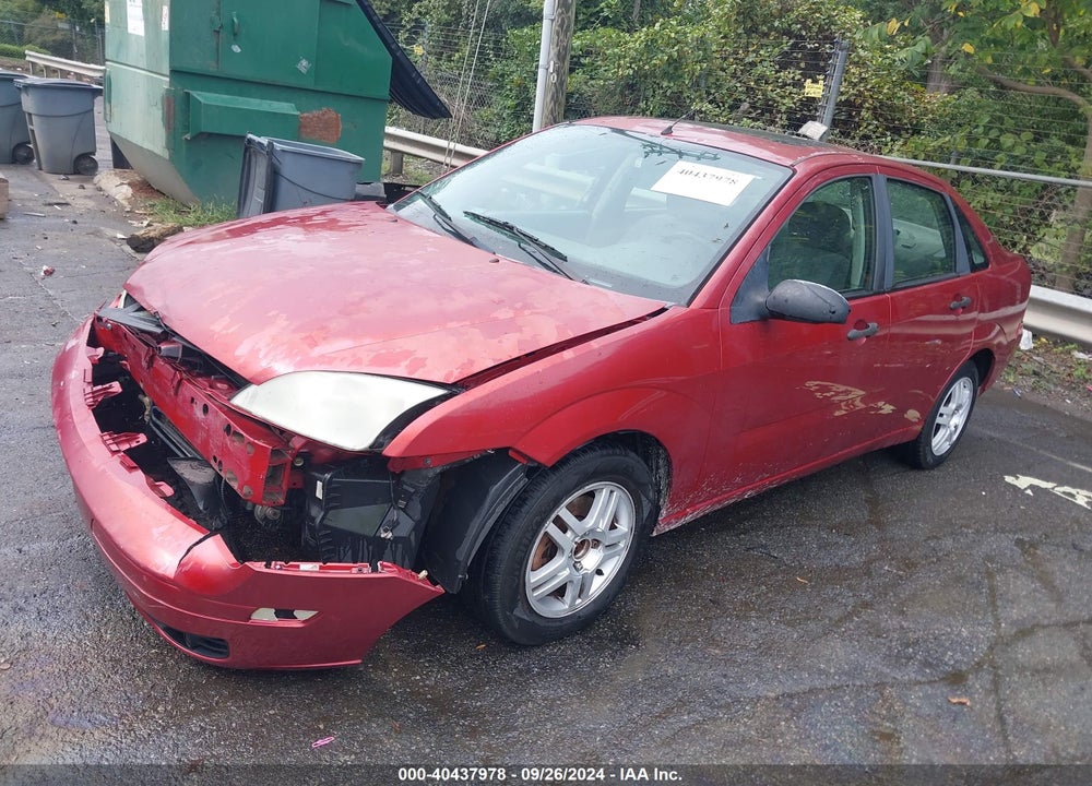 2005 FORD FOCUS ZX4 VIN: 1FAFP34N25W103489
