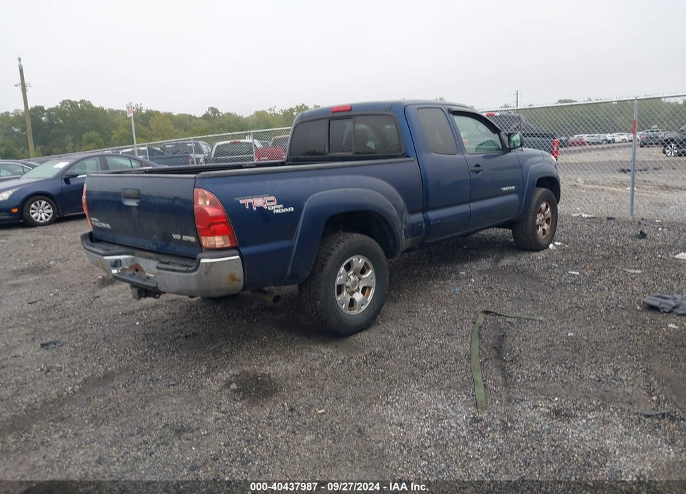 2006 TOYOTA TACOMA BASE V6 VIN: 5TEUU42N06Z312432
