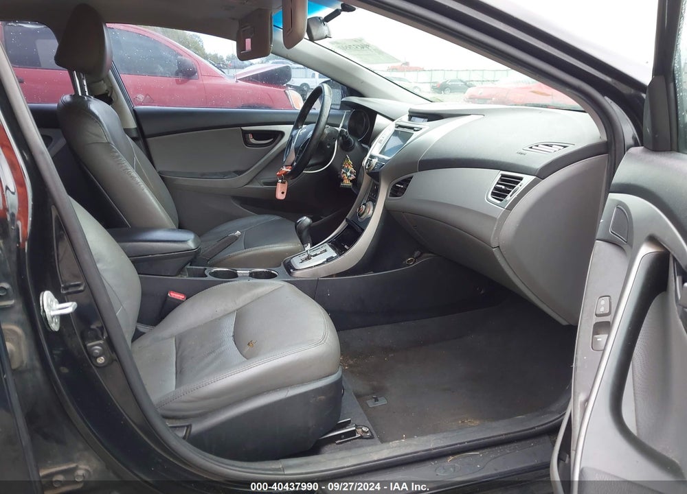 2012 HYUNDAI ELANTRA LIMITED VIN: 5NPDH4AE1CH098815