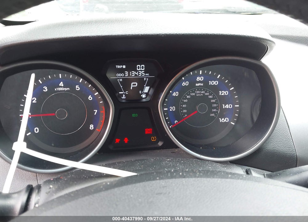 2012 HYUNDAI ELANTRA LIMITED VIN: 5NPDH4AE1CH098815