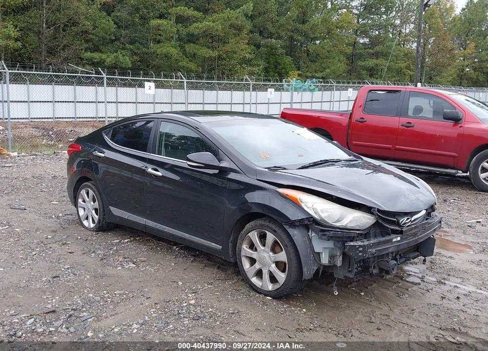 2012 HYUNDAI ELANTRA LIMITED VIN: 5NPDH4AE1CH098815