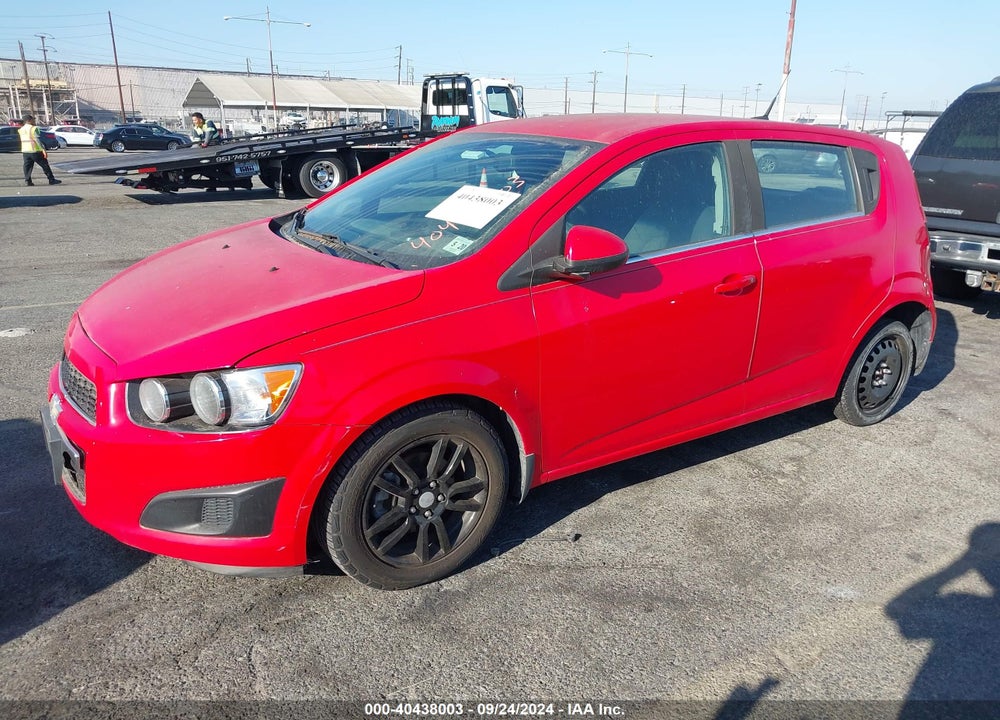 2014 CHEVROLET SONIC LT AUTO VIN: 1G1JC6SB6E4129432