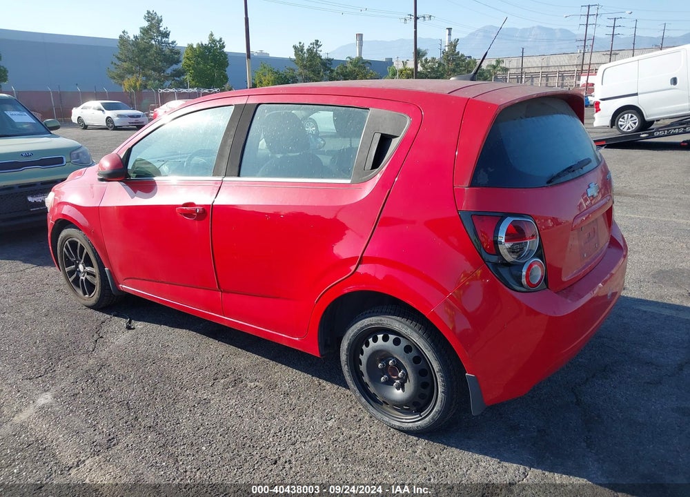 2014 CHEVROLET SONIC LT AUTO VIN: 1G1JC6SB6E4129432