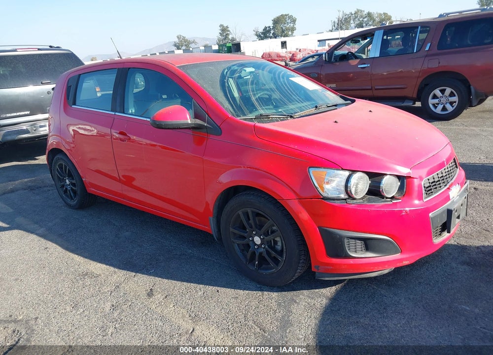 2014 CHEVROLET SONIC LT AUTO VIN: 1G1JC6SB6E4129432