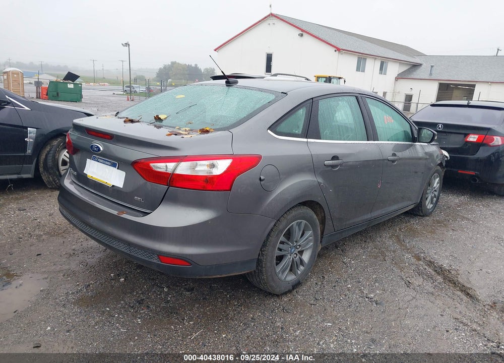 2012 FORD FOCUS SEL VIN: 1FAHP3H29CL407295