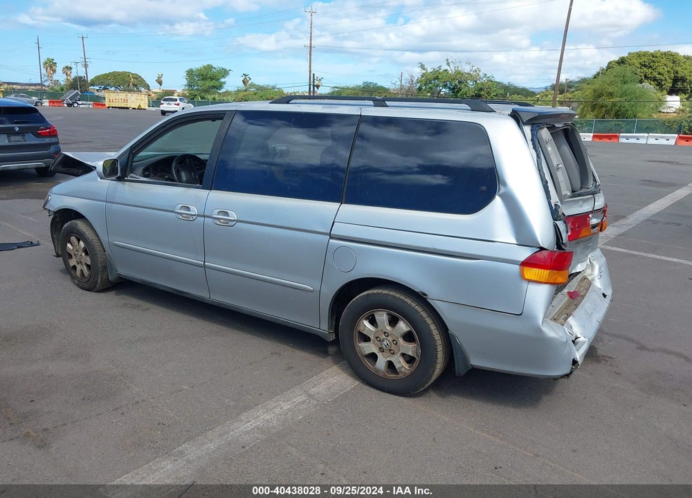 2003 HONDA ODYSSEY EX VIN: 5FNRL18633B149859