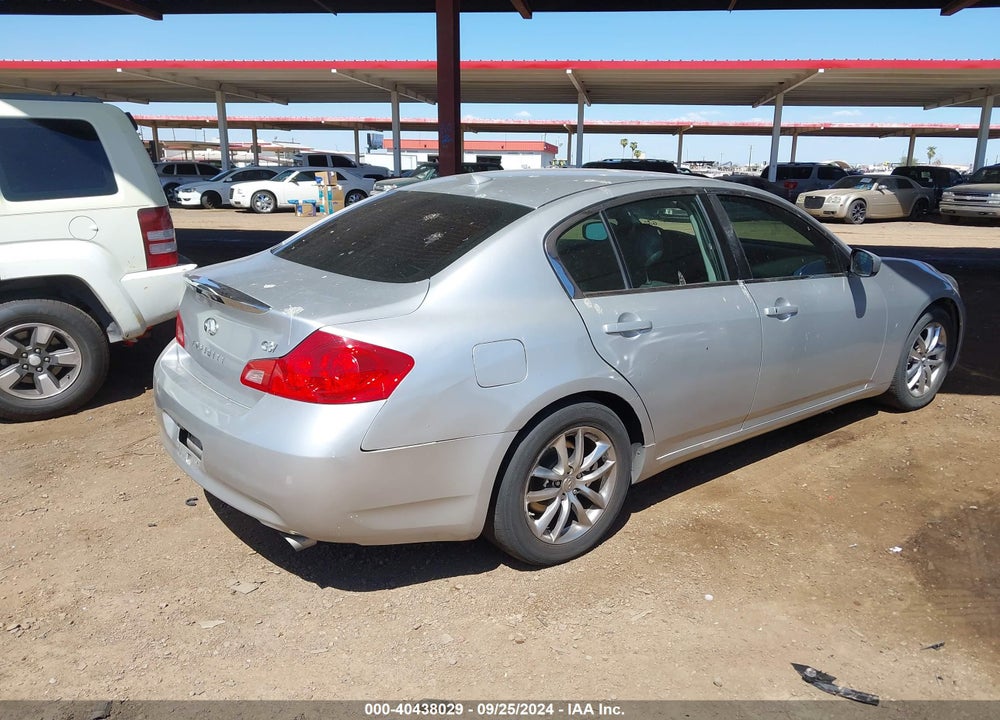 2010 INFINITI G37 JOURNEY VIN: JN1CV6AP5AM401277