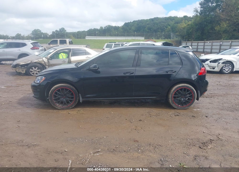 2015 VOLKSWAGEN GOLF TDI S 4-DOOR VIN: 3VW2A7AU3FM047011