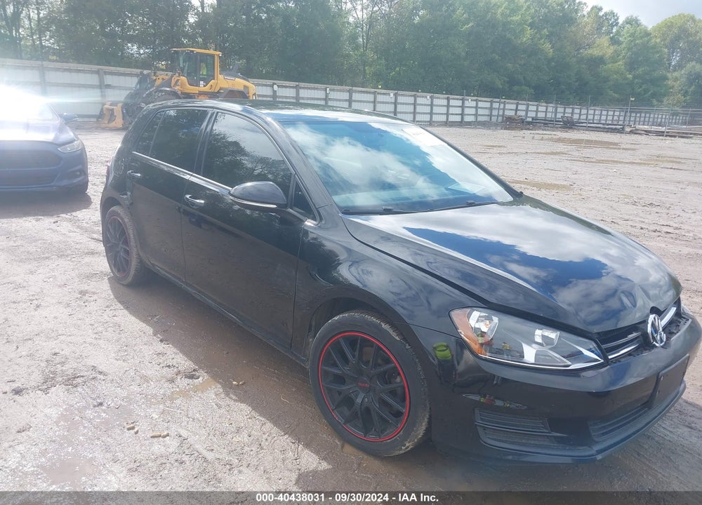 2015 VOLKSWAGEN GOLF TDI S 4-DOOR VIN: 3VW2A7AU3FM047011