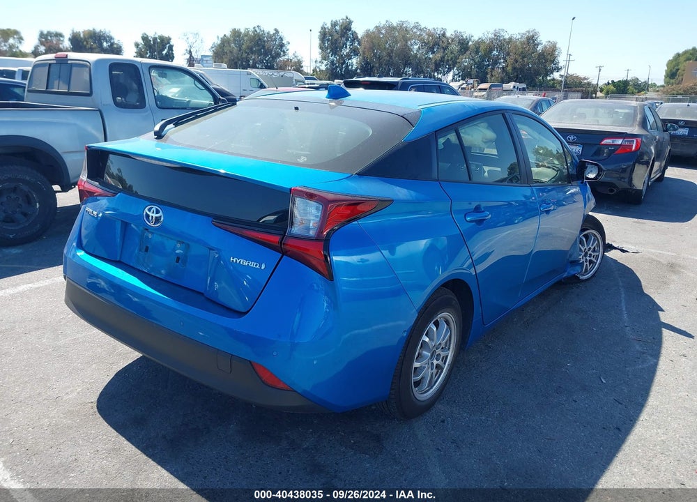 2022 TOYOTA PRIUS LE VIN: JTDKAMFU5N3174630