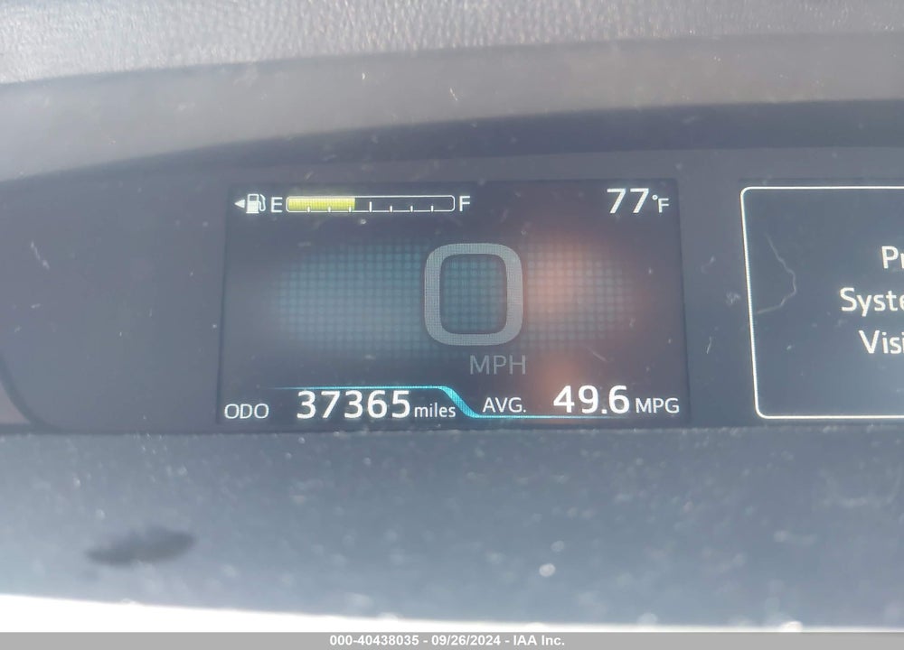 2022 TOYOTA PRIUS LE VIN: JTDKAMFU5N3174630