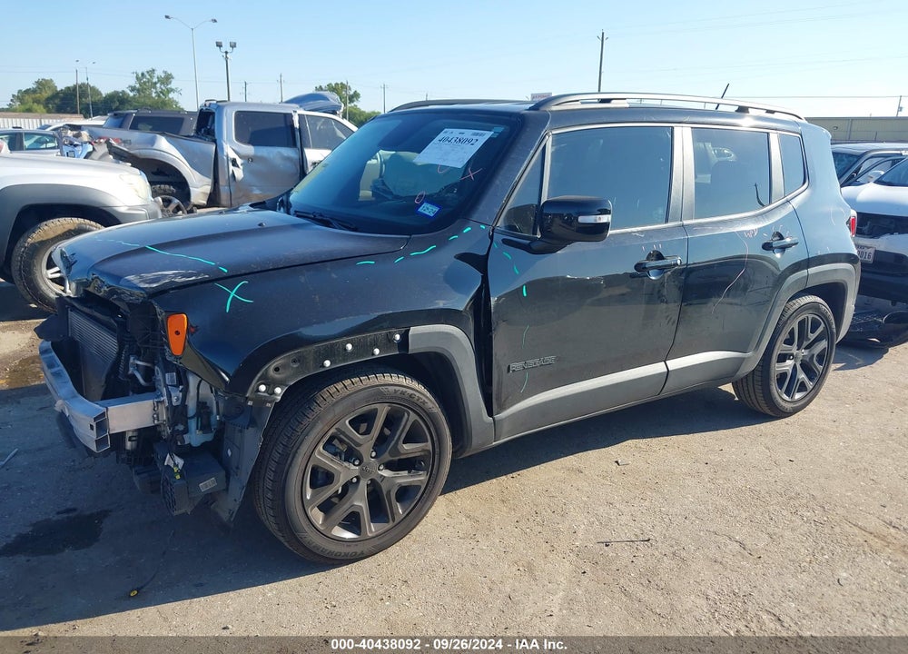 2017 JEEP RENEGADE ALTITUDE FWD VIN: ZACCJABB8HPG41465