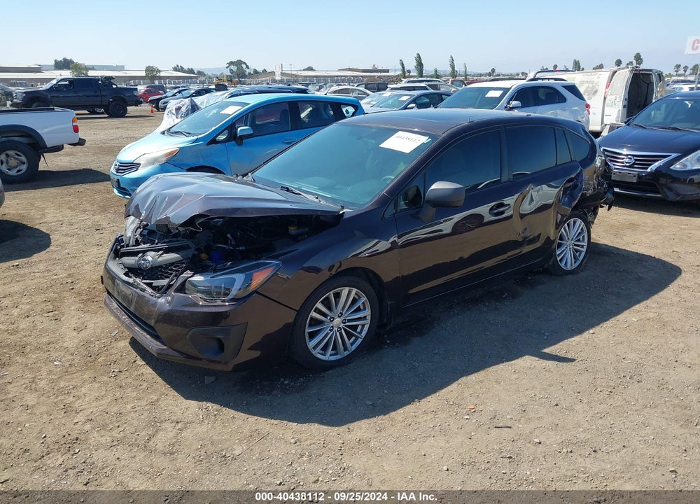 2013 SUBARU IMPREZA 2.0I PREMIUM VIN: JF1GPAD60D2896279