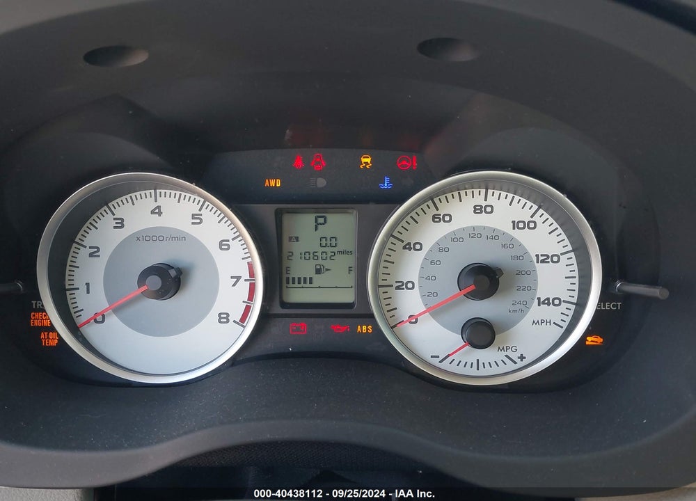 2013 SUBARU IMPREZA 2.0I PREMIUM VIN: JF1GPAD60D2896279