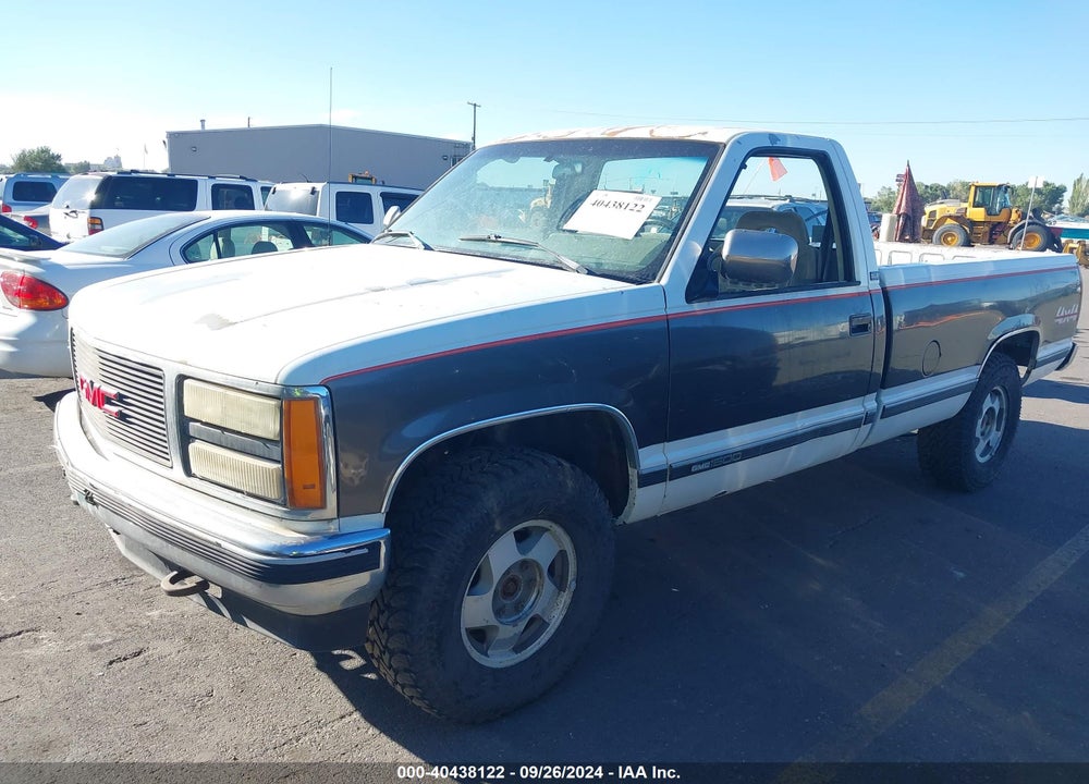 1992 GMC SIERRA K1500 VIN: 1GTEK14K4NZ522232