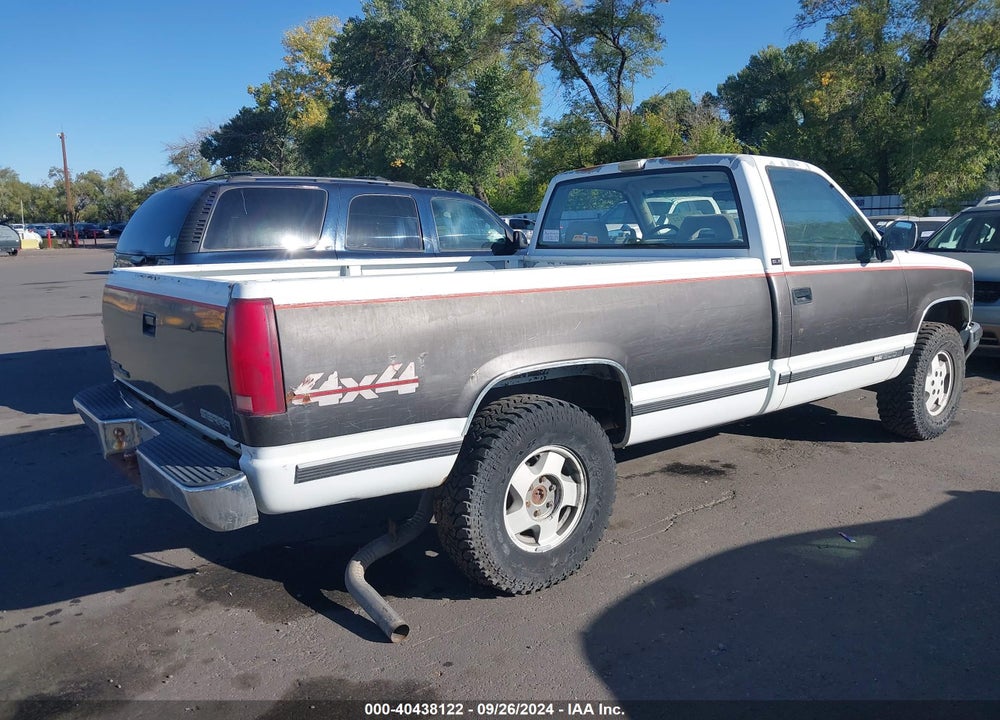 1992 GMC SIERRA K1500 VIN: 1GTEK14K4NZ522232