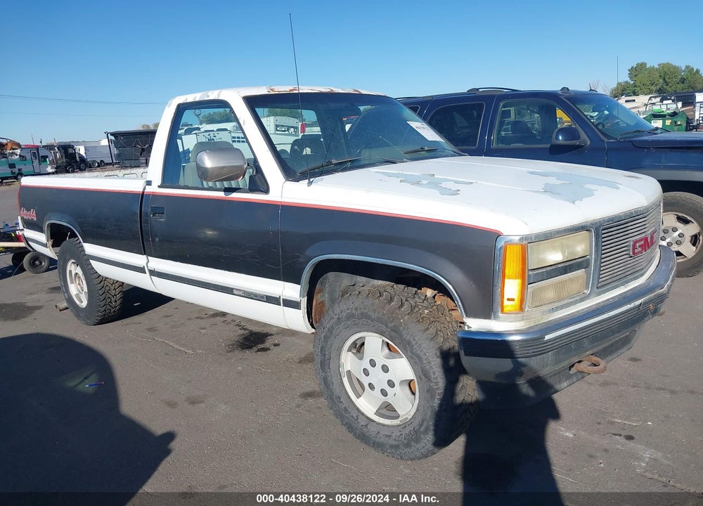 1992 GMC SIERRA K1500 VIN: 1GTEK14K4NZ522232