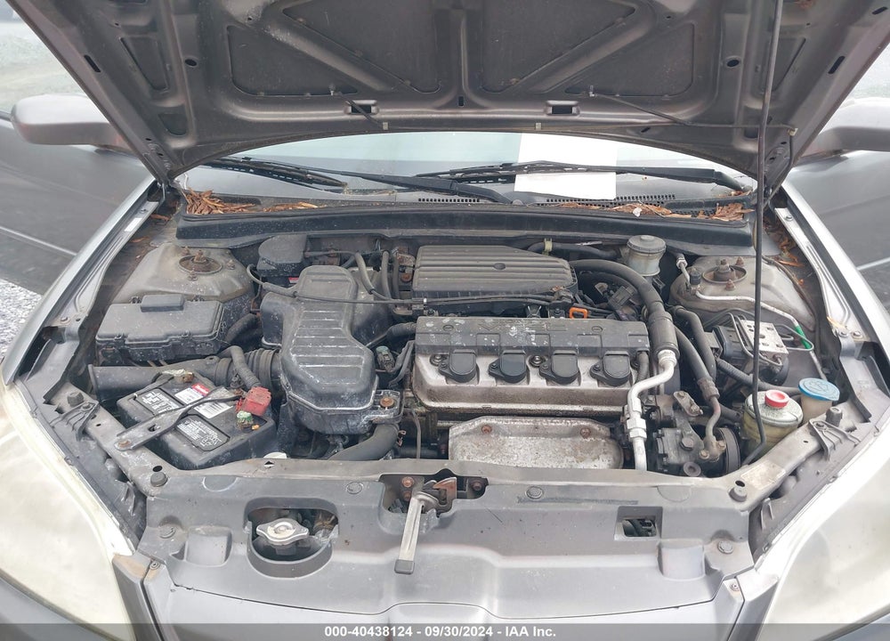 2005 HONDA CIVIC EX VIN: 1HGES26745L012188