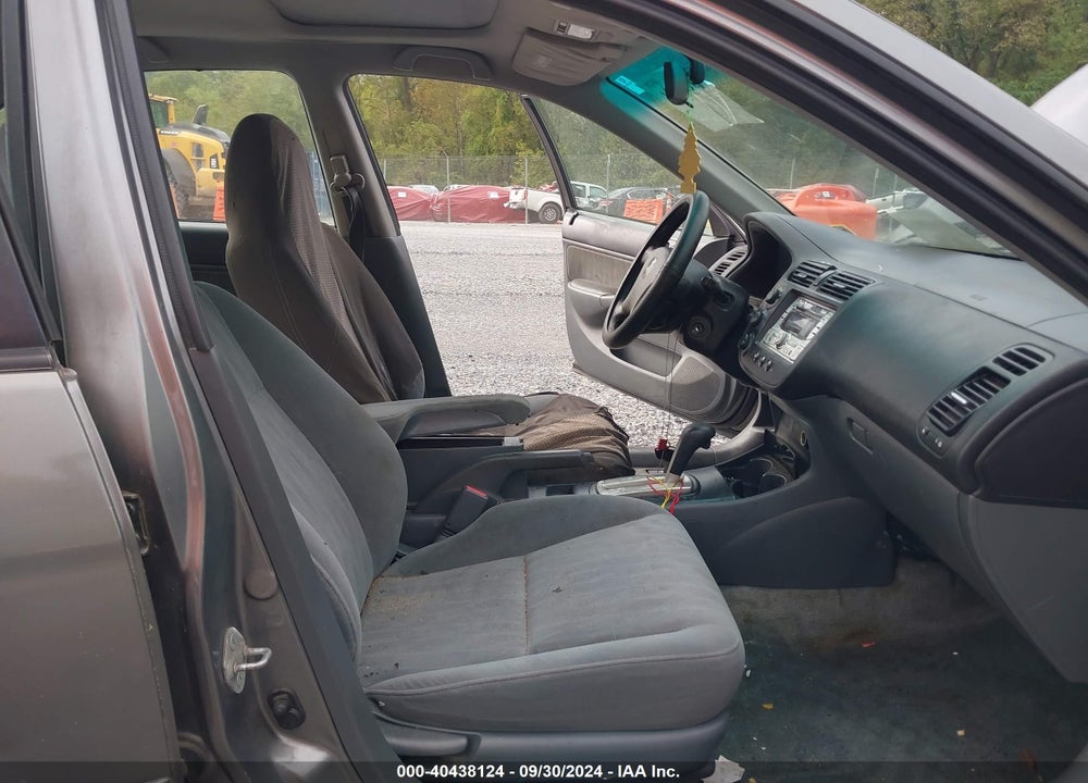 2005 HONDA CIVIC EX VIN: 1HGES26745L012188