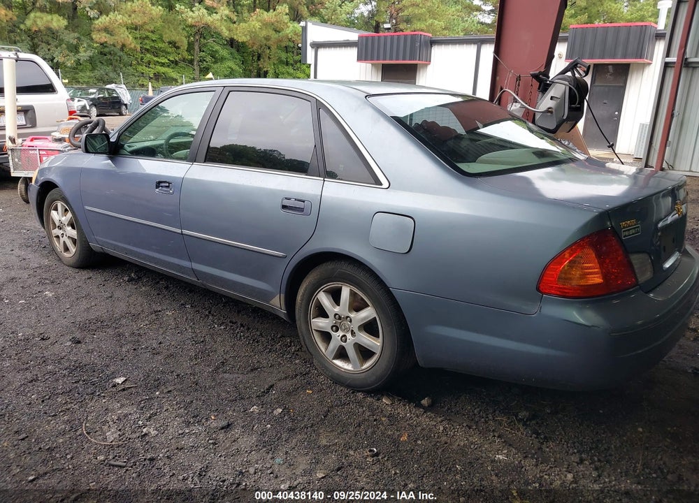 2000 TOYOTA AVALON XLS VIN: 4T1BF28B6YU002912