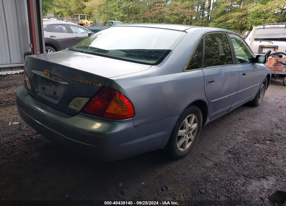 2000 TOYOTA AVALON XLS VIN: 4T1BF28B6YU002912