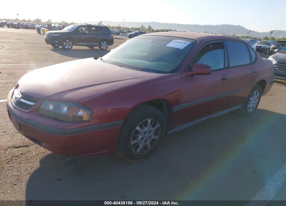 2005 CHEVROLET IMPALA VIN: 2G1WF52E159321033