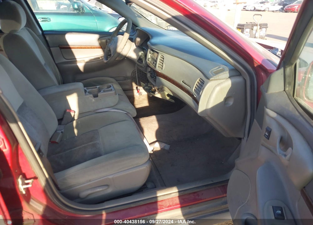 2005 CHEVROLET IMPALA VIN: 2G1WF52E159321033