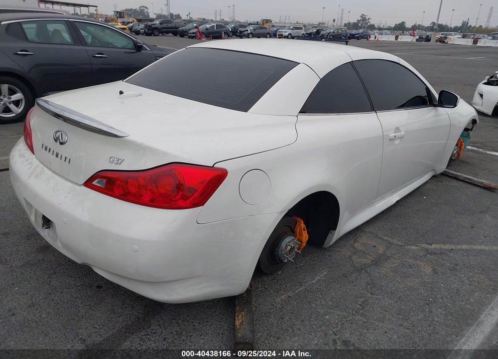 2012 INFINITI G37 VIN: JN1CV6FE8CM201455