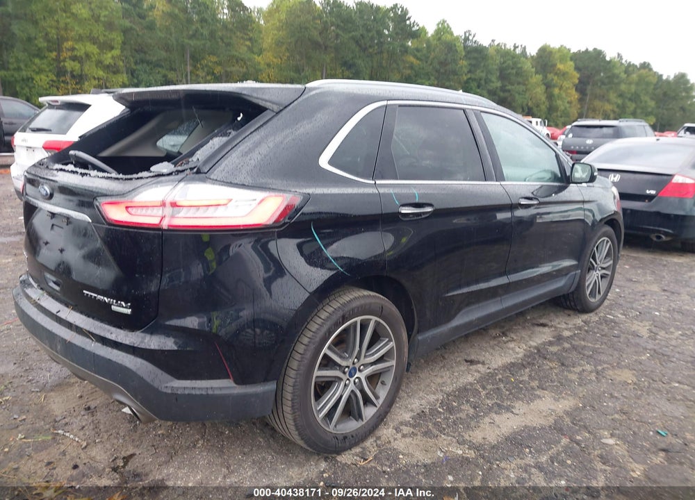 2020 FORD EDGE TITANIUM VIN: 2FMPK3K94LBA22877