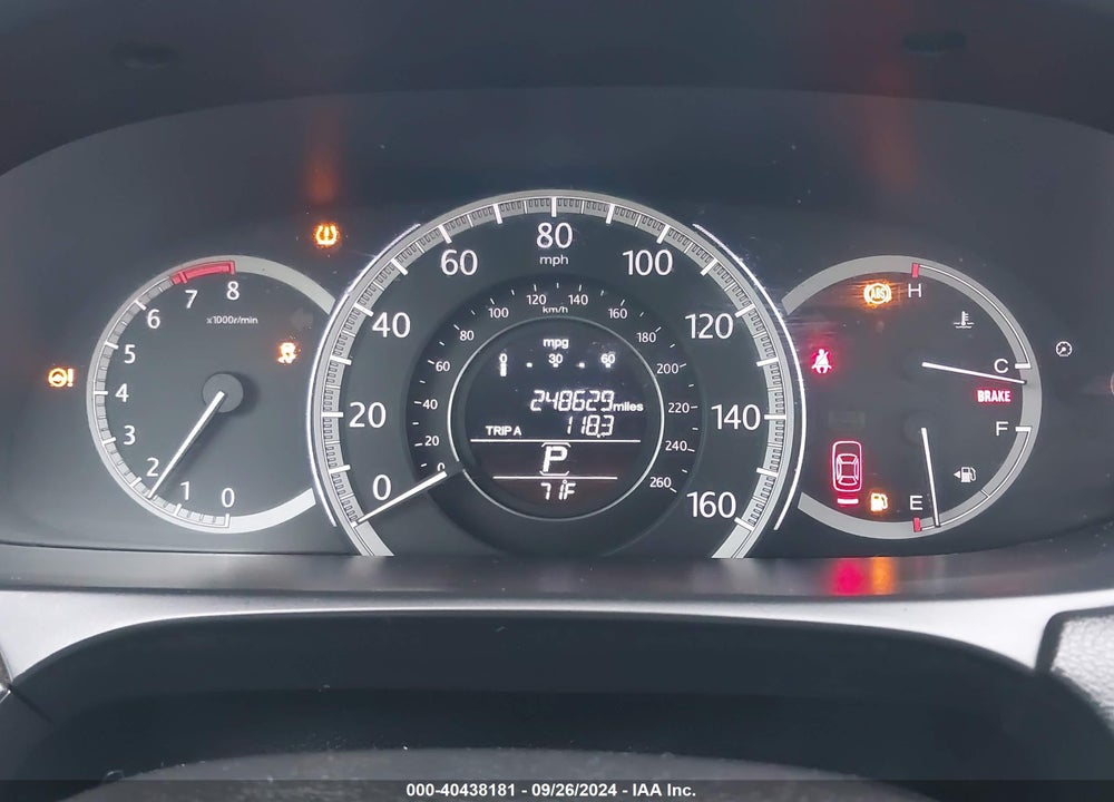 2014 HONDA ACCORD LX VIN: 1HGCR2F38EA048283