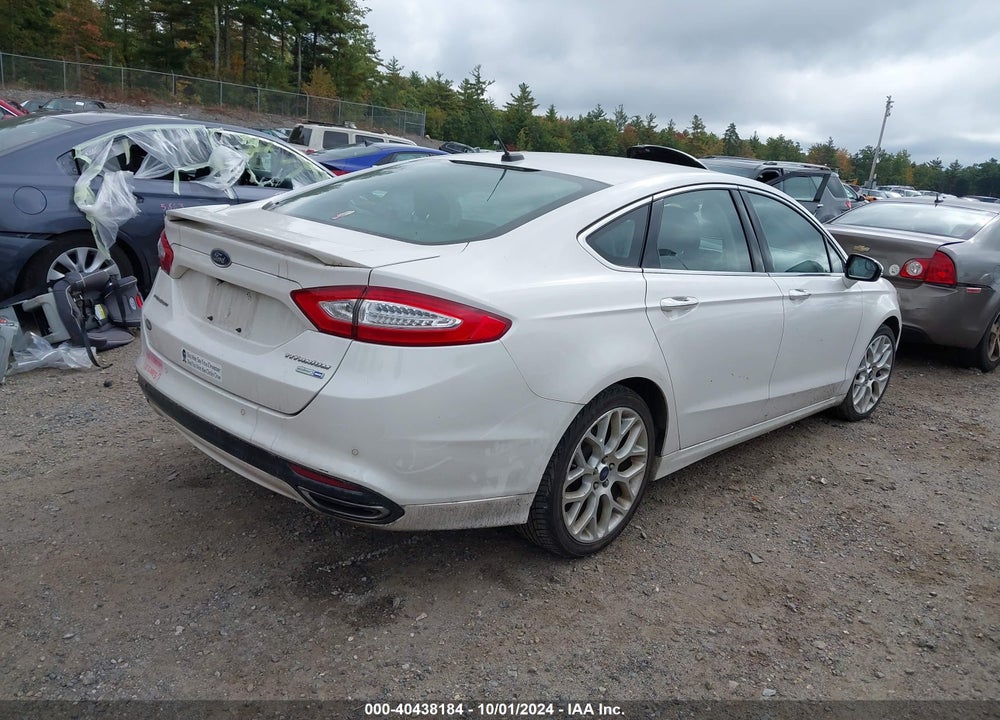 2014 FORD FUSION TITANIUM VIN: 3FA6P0D9XER189297