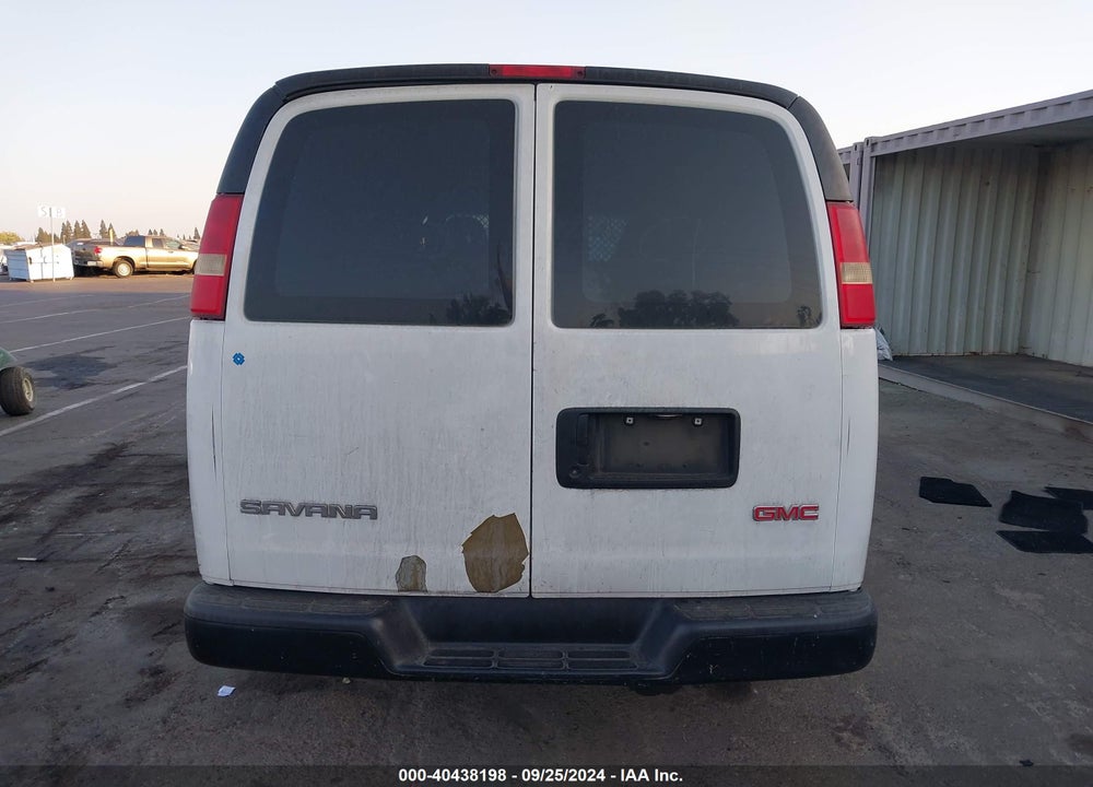 2008 GMC SAVANA WORK VAN VIN: 1GTGG25C381181013