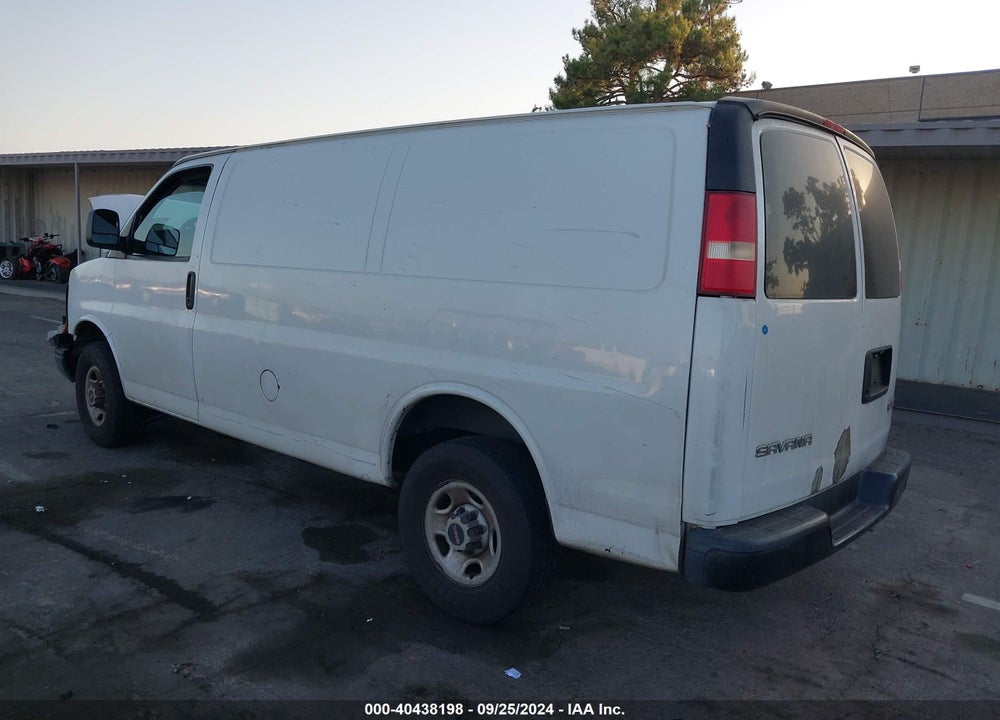 2008 GMC SAVANA WORK VAN VIN: 1GTGG25C381181013