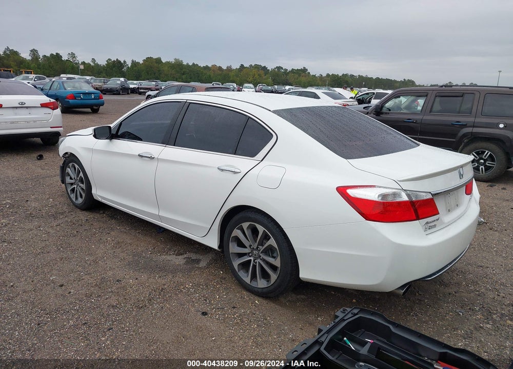 2015 HONDA ACCORD SPORT VIN: 1HGCR2F59FA266610